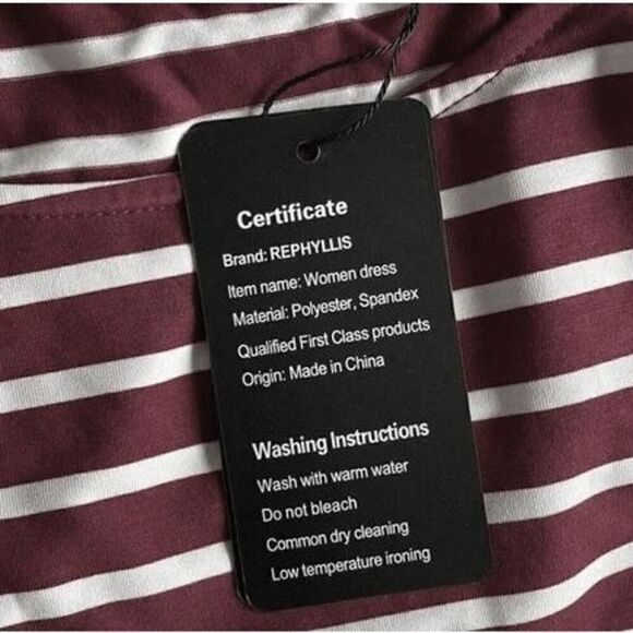 NWT Striped 3/4 Sleeve Office Work Business Cocktail Pencil Dress SIZE XL - Picture 9 of 13